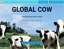 Tablet Screenshot of globalcow.com